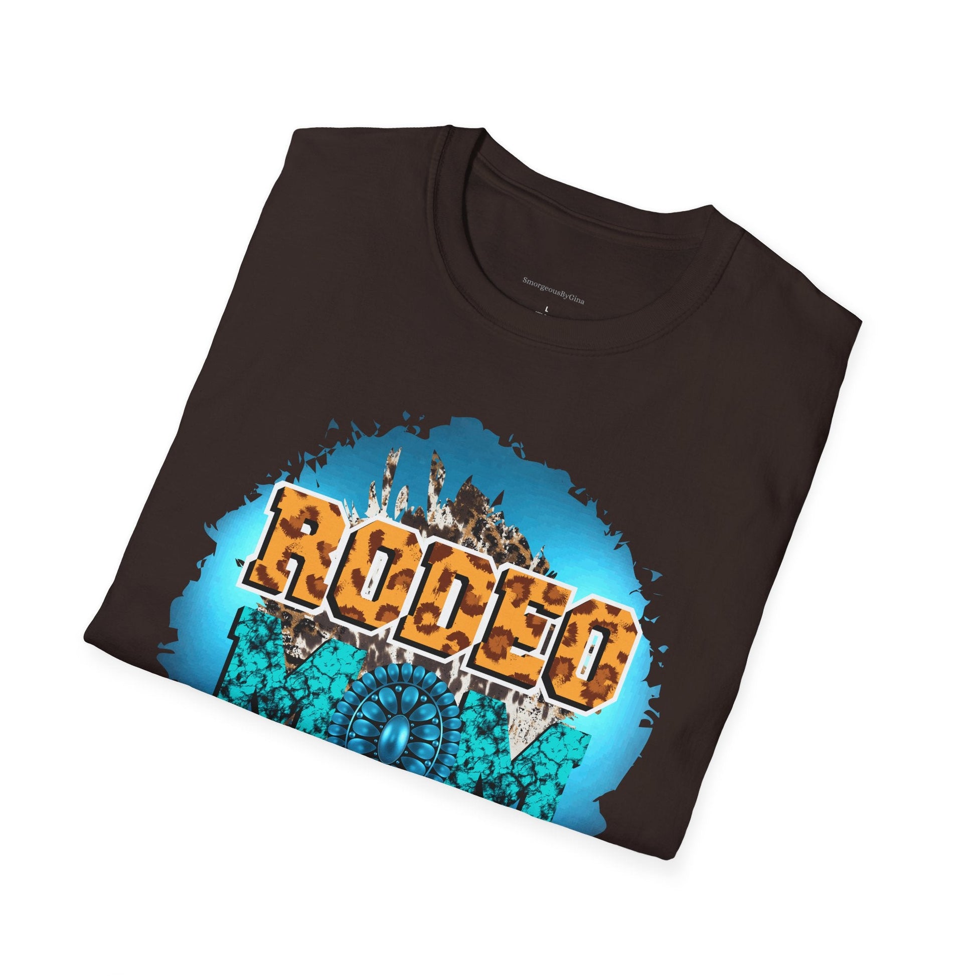 Rodeo Mom, Rodeo Tee, Rodeo Shirt, Softstyle T-Shirt - SmorgeousByGina