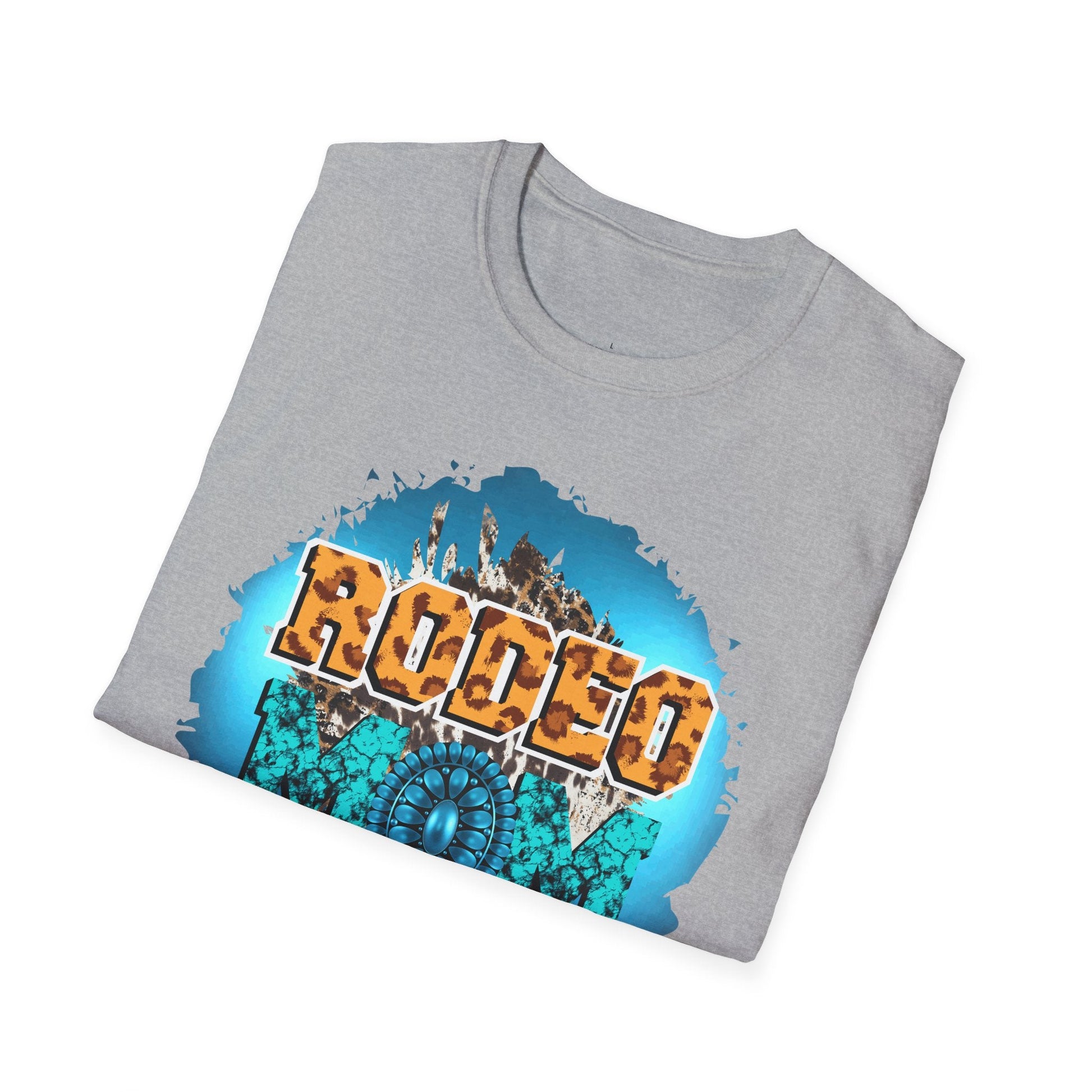 Rodeo Mom, Rodeo Tee, Rodeo Shirt, Softstyle T-Shirt - SmorgeousByGina