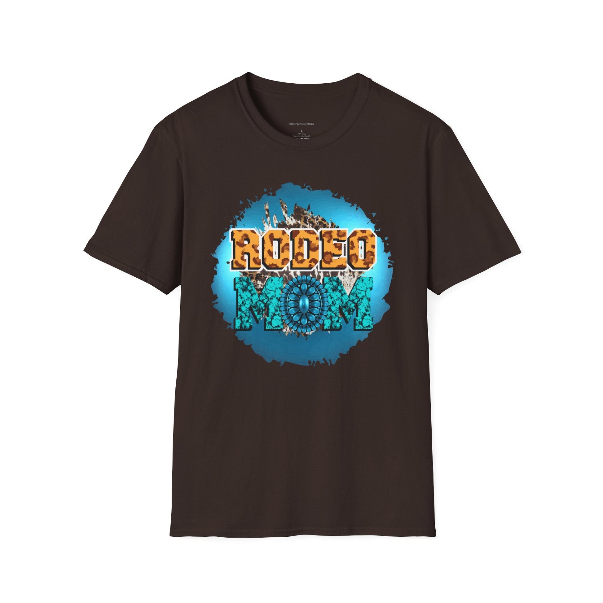 Rodeo Mom, Rodeo Tee, Rodeo Shirt, Softstyle T-Shirt - SmorgeousByGina