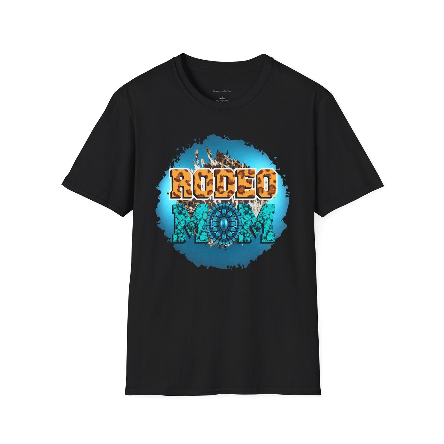 Rodeo Mom, Rodeo Tee, Rodeo Shirt, Softstyle T-Shirt - SmorgeousByGina
