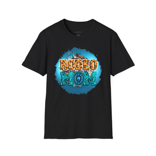 Rodeo Mom, Rodeo Tee, Rodeo Shirt, Softstyle T-Shirt - SmorgeousByGina