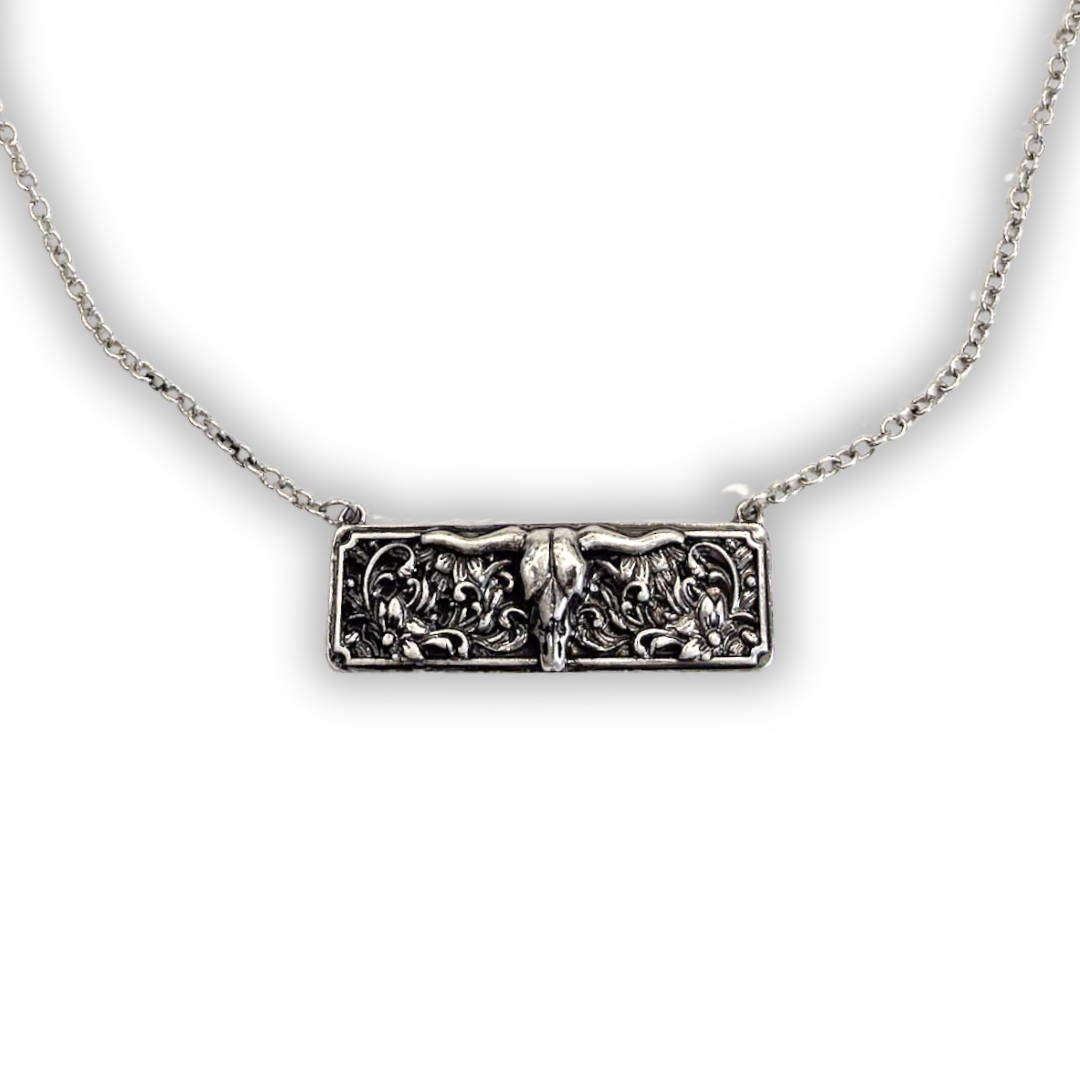 Prairie Guardian Bar Fashion Necklace