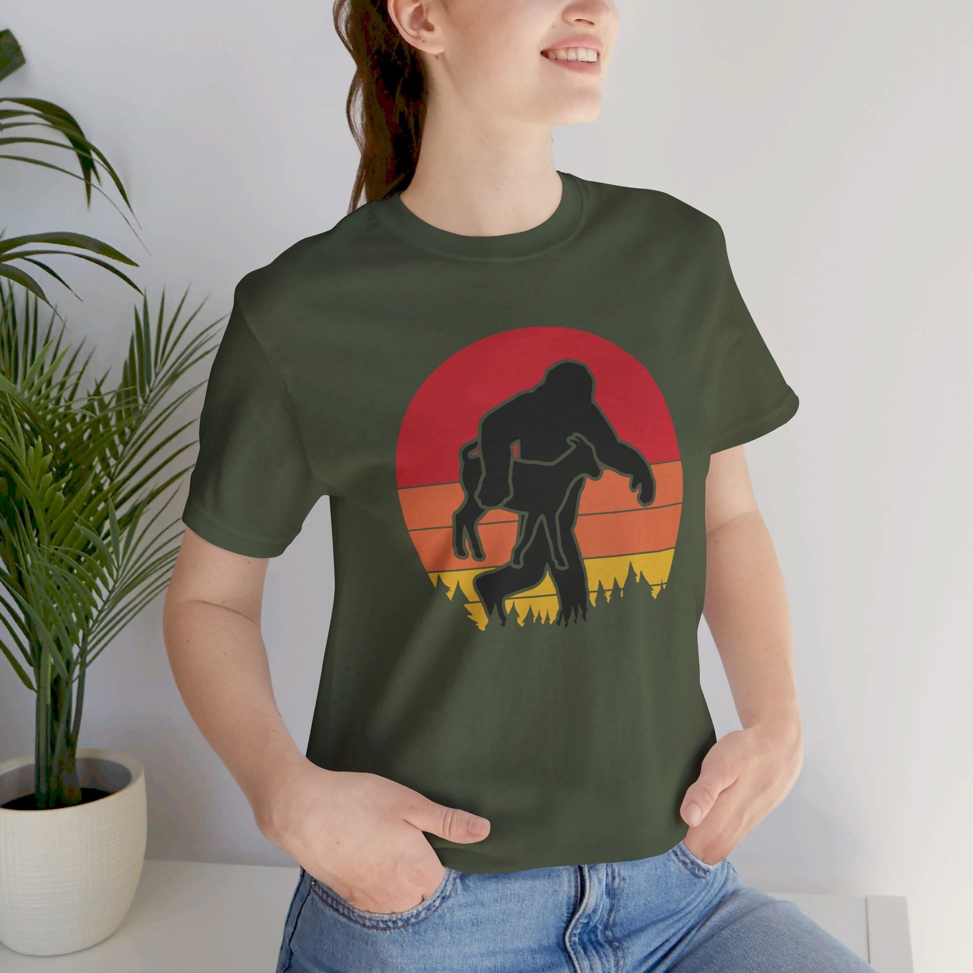 Sasquatch Loves Goats Tee - SmorgeousByGina