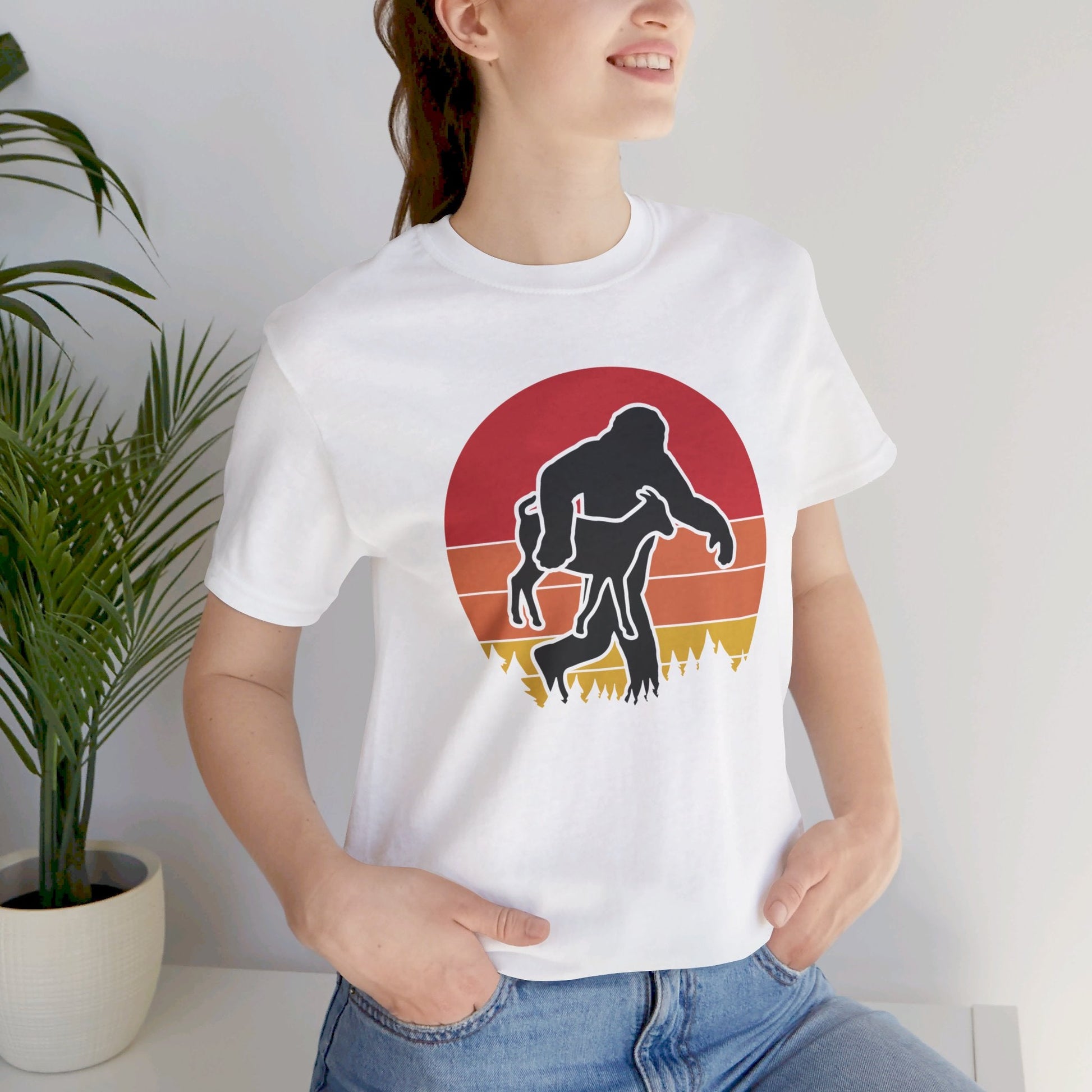 Sasquatch Loves Goats Tee - SmorgeousByGina