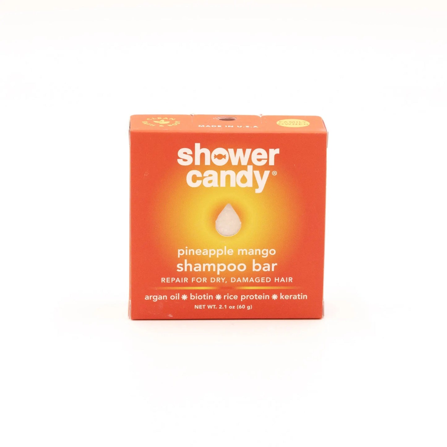 Pineapple Mango Shampoo Bar – Repair for Dry, Damaged Hair