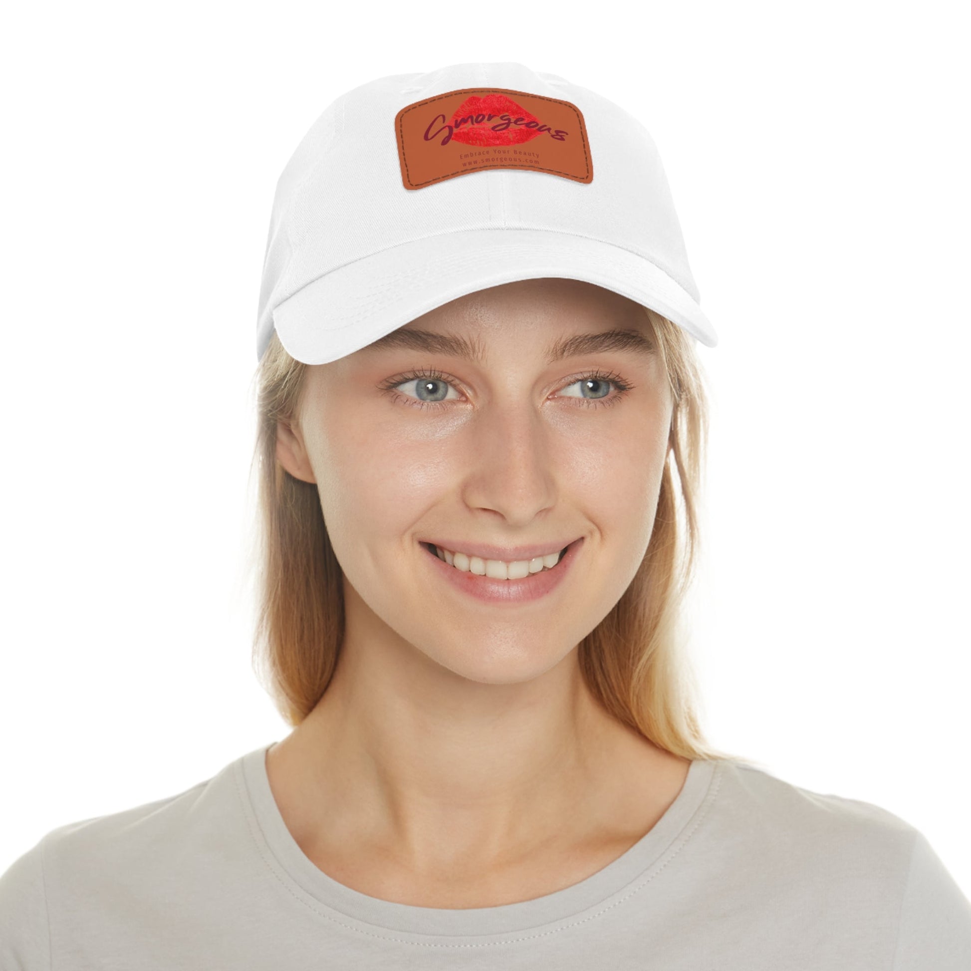Smorgeous Hat with Leather Patch (Rectangle) - SmorgeousByGina