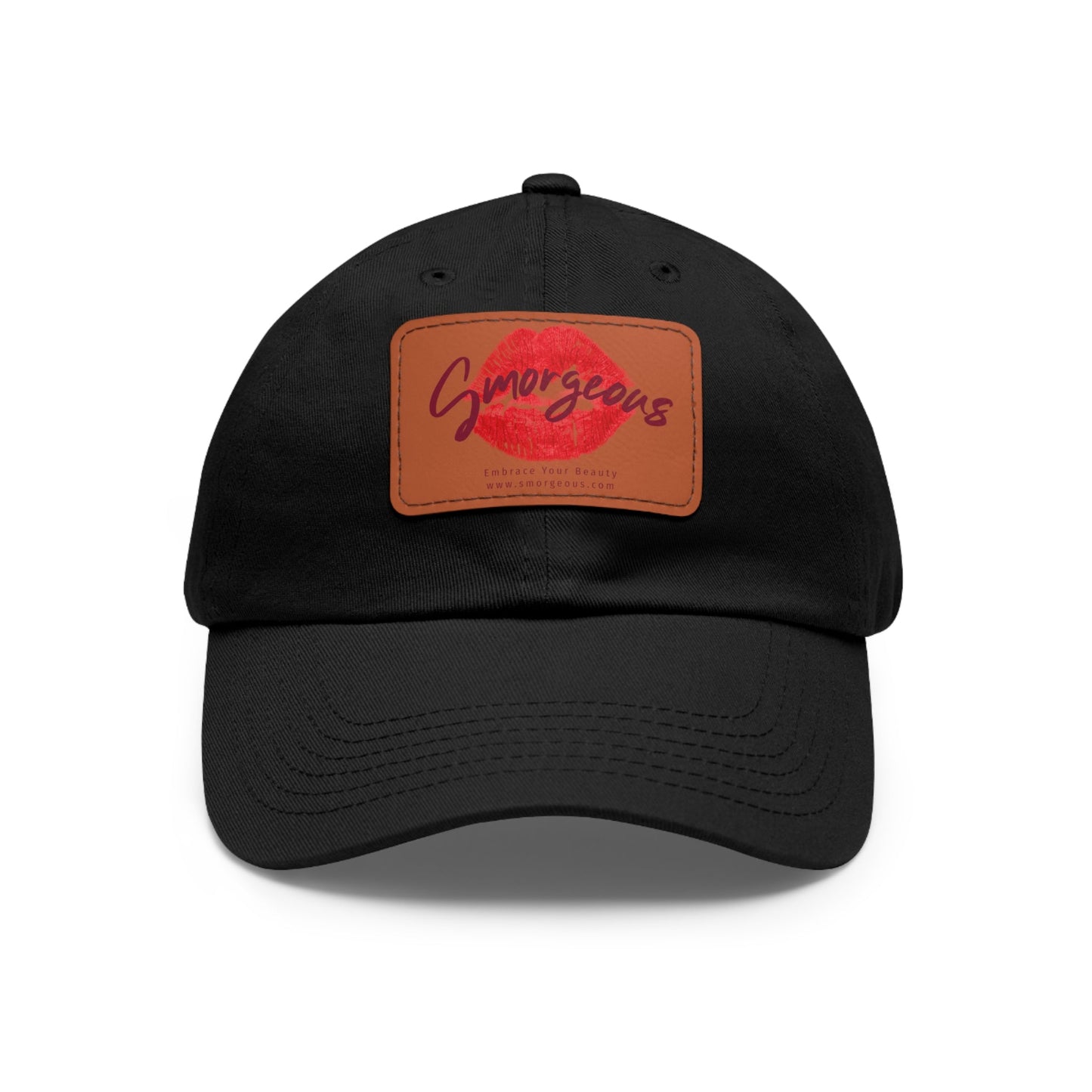 Smorgeous Hat with Leather Patch (Rectangle) - SmorgeousByGina