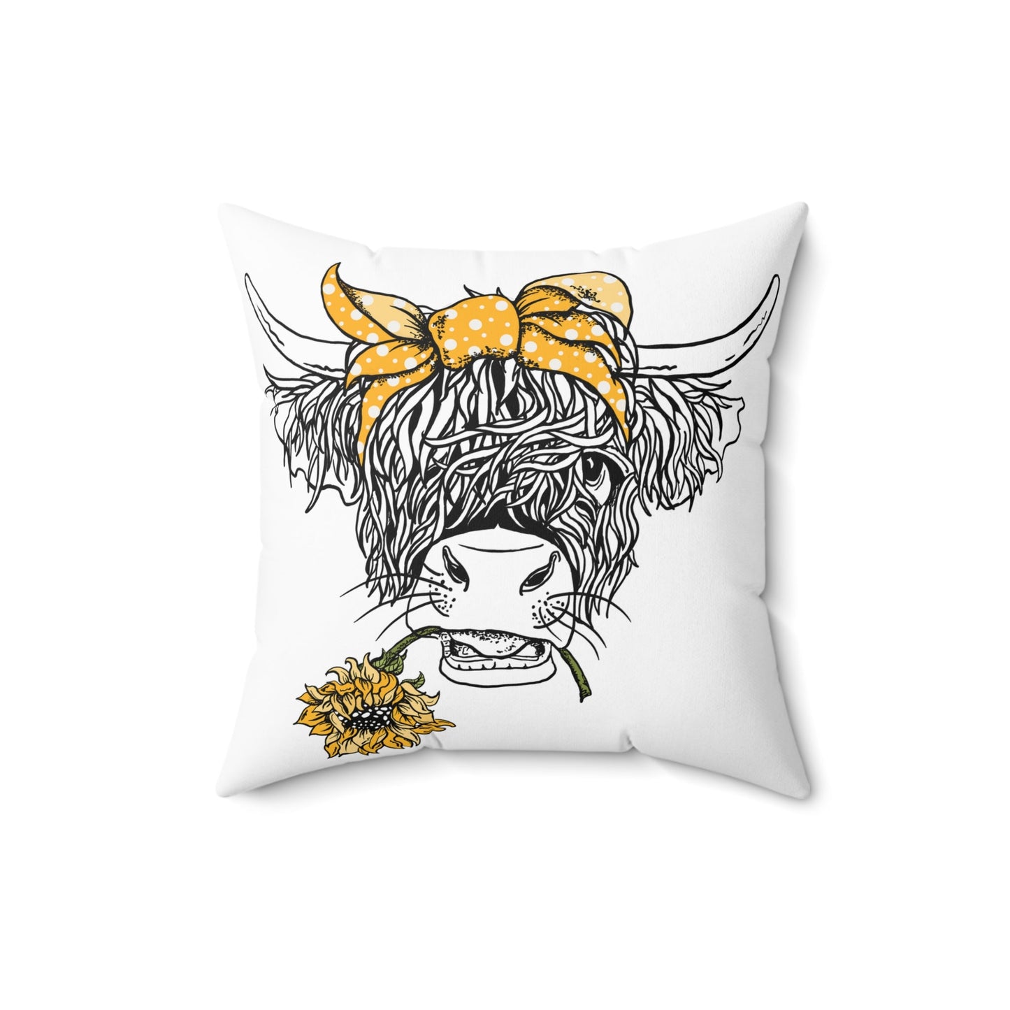 Sunflower Sally Pillow - SmorgeousByGina
