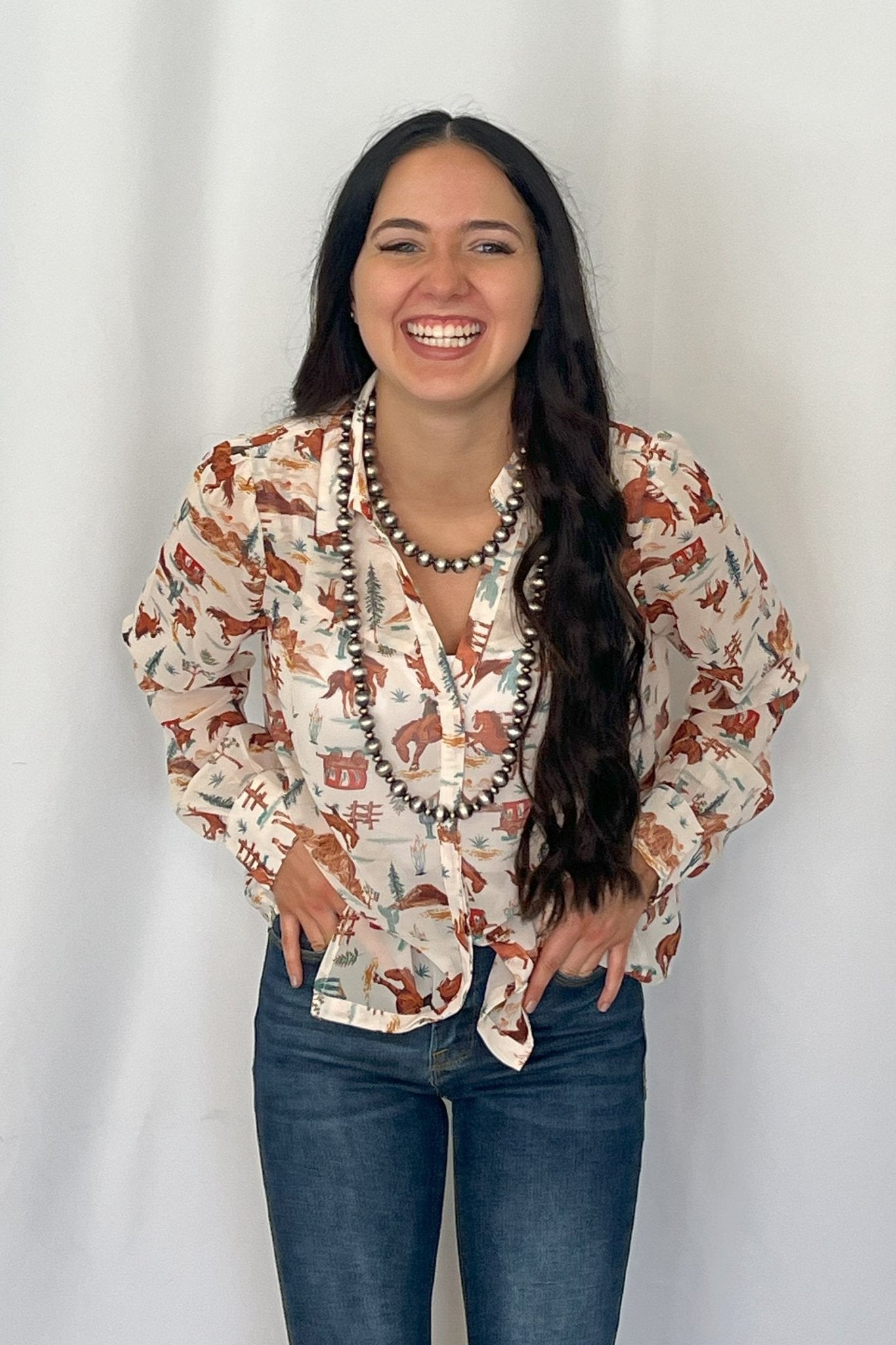 The Old West Blouse