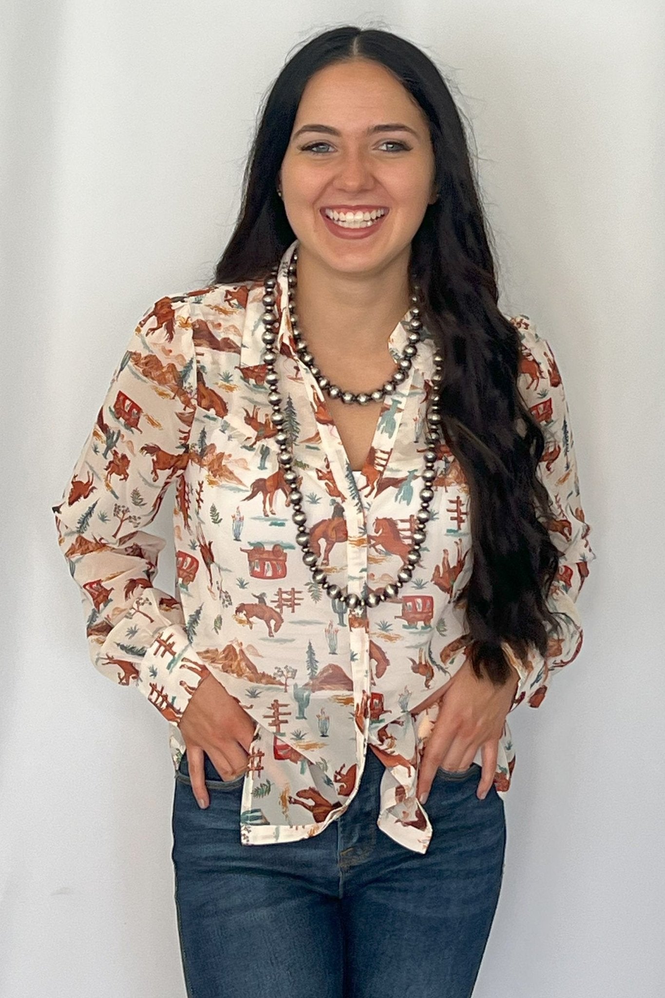The Old West Blouse