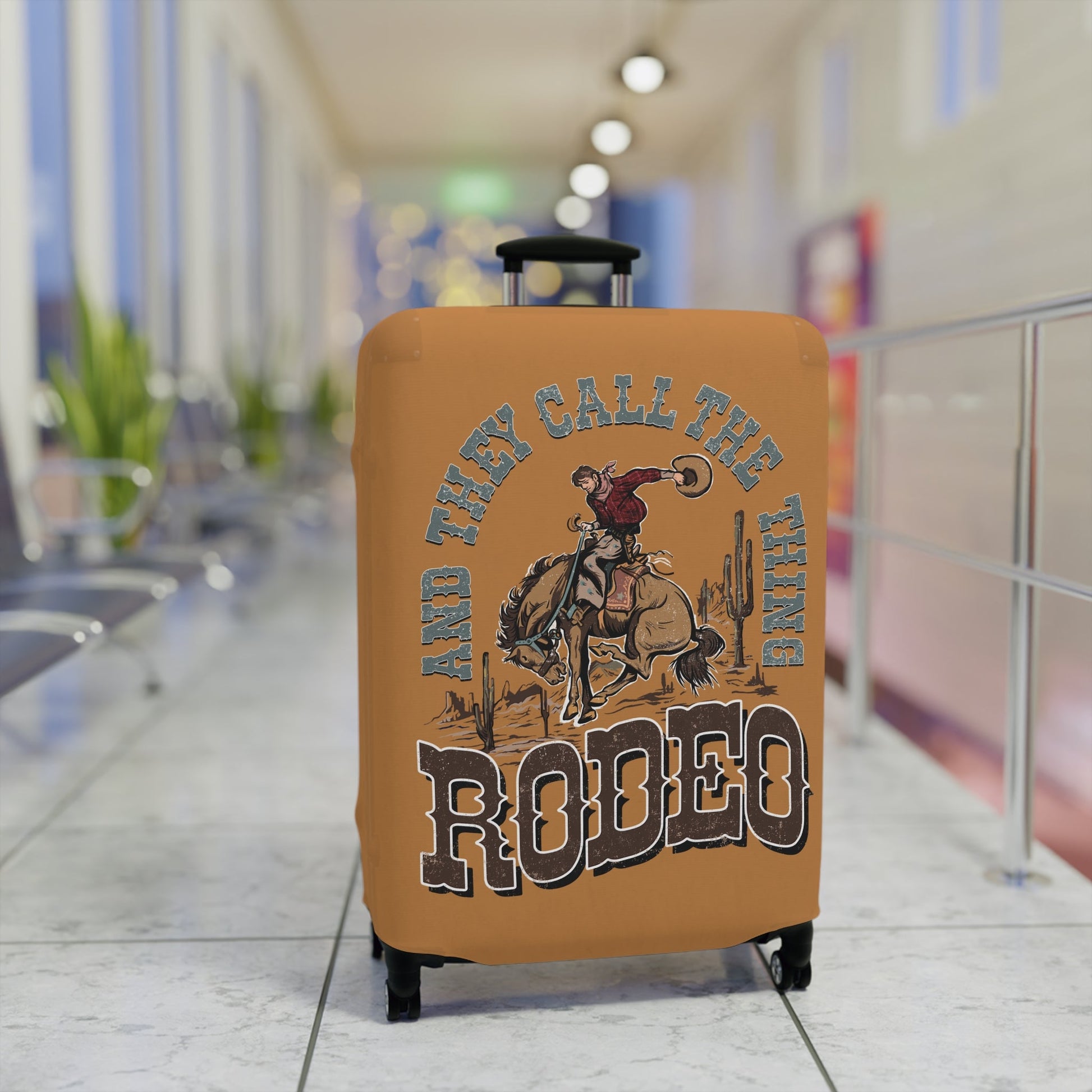 They Call the Thing Rodeo Luggage Cover - SmorgeousByGina