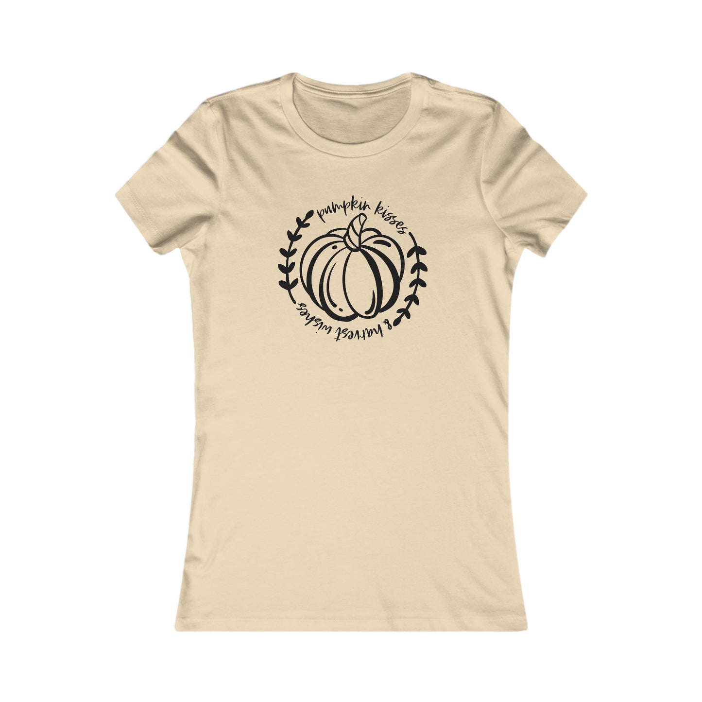 Women's Favorite Tee-Pumpkin Kisses - SmorgeousByGina