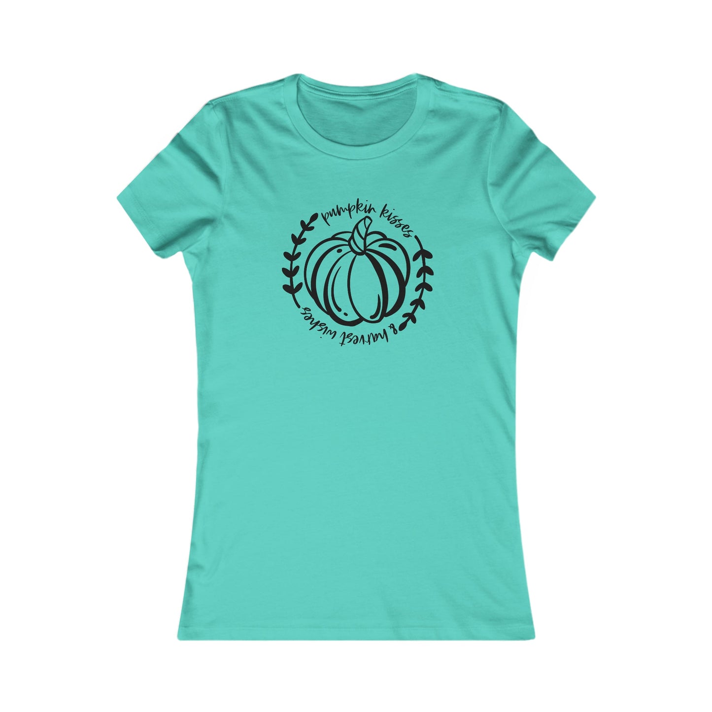 Women's Favorite Tee-Pumpkin Kisses - SmorgeousByGina