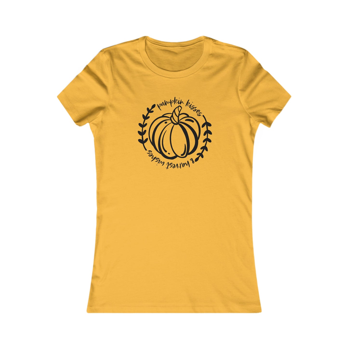 Women's Favorite Tee-Pumpkin Kisses - SmorgeousByGina
