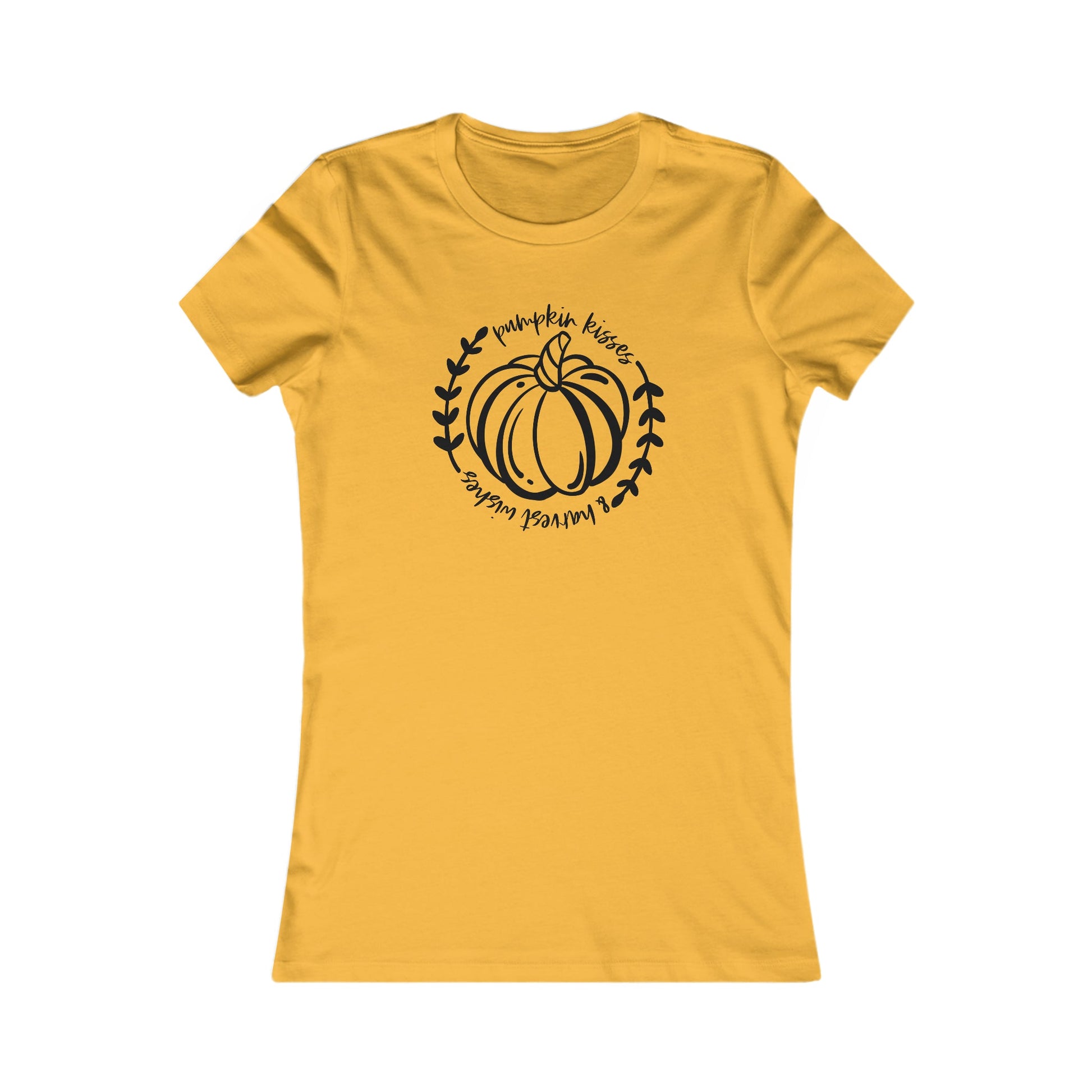 Women's Favorite Tee-Pumpkin Kisses - SmorgeousByGina