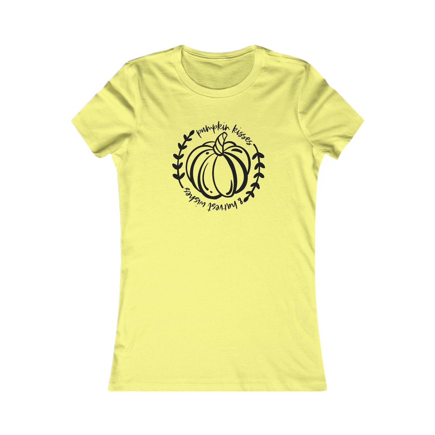 Women's Favorite Tee-Pumpkin Kisses - SmorgeousByGina