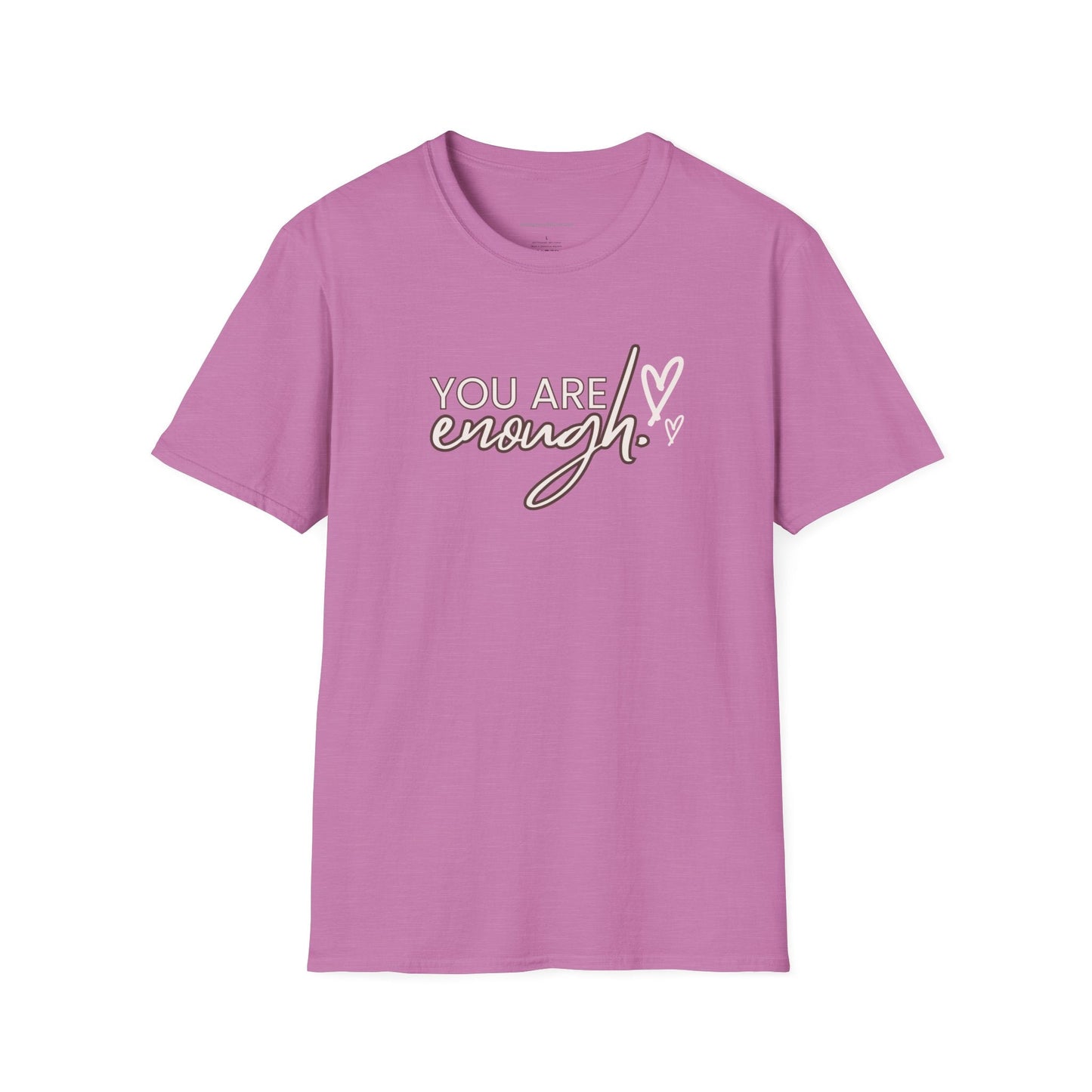 You are Enough, Unisex Softstyle T - Shirt - SmorgeousByGina