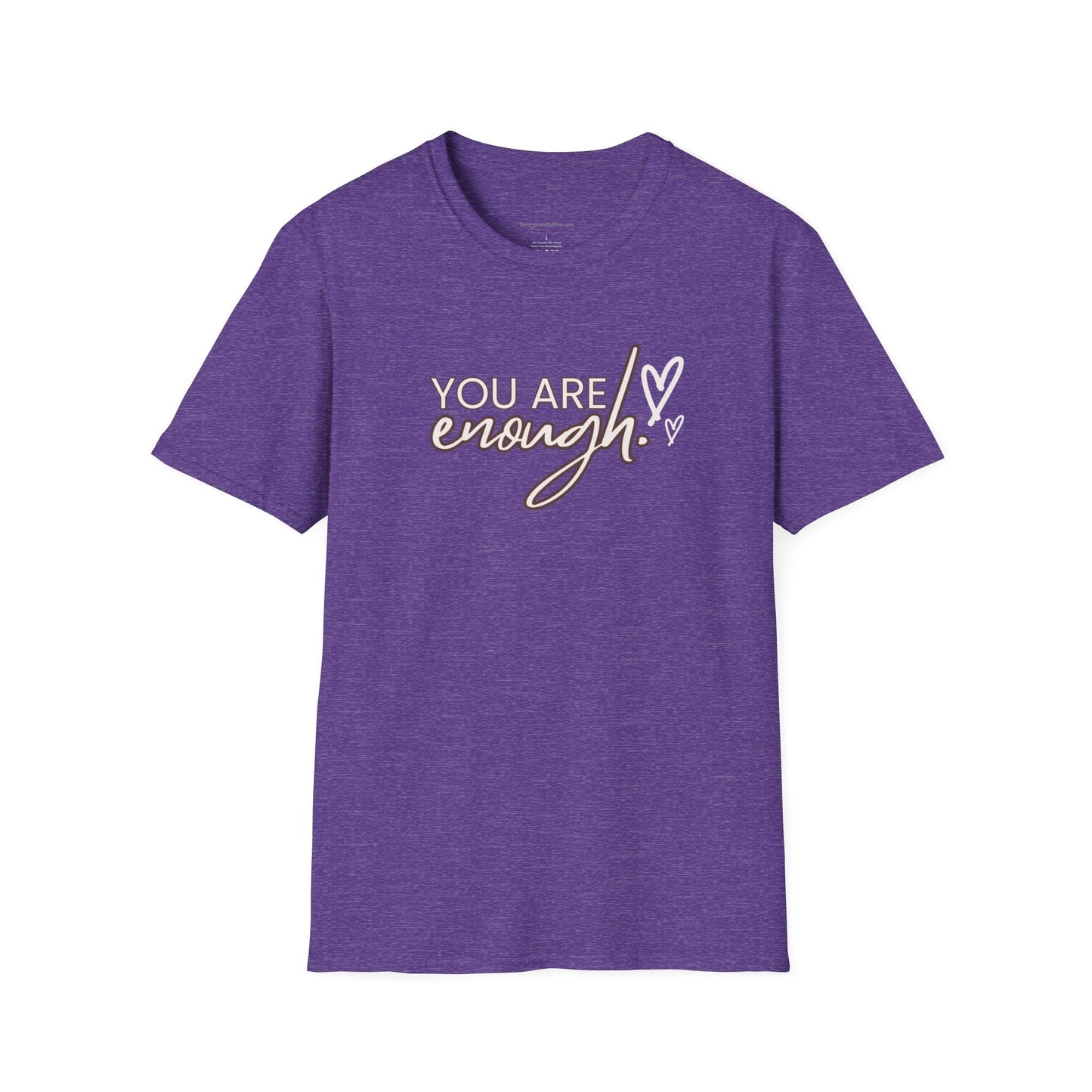 You are Enough, Unisex Softstyle T - Shirt - SmorgeousByGina