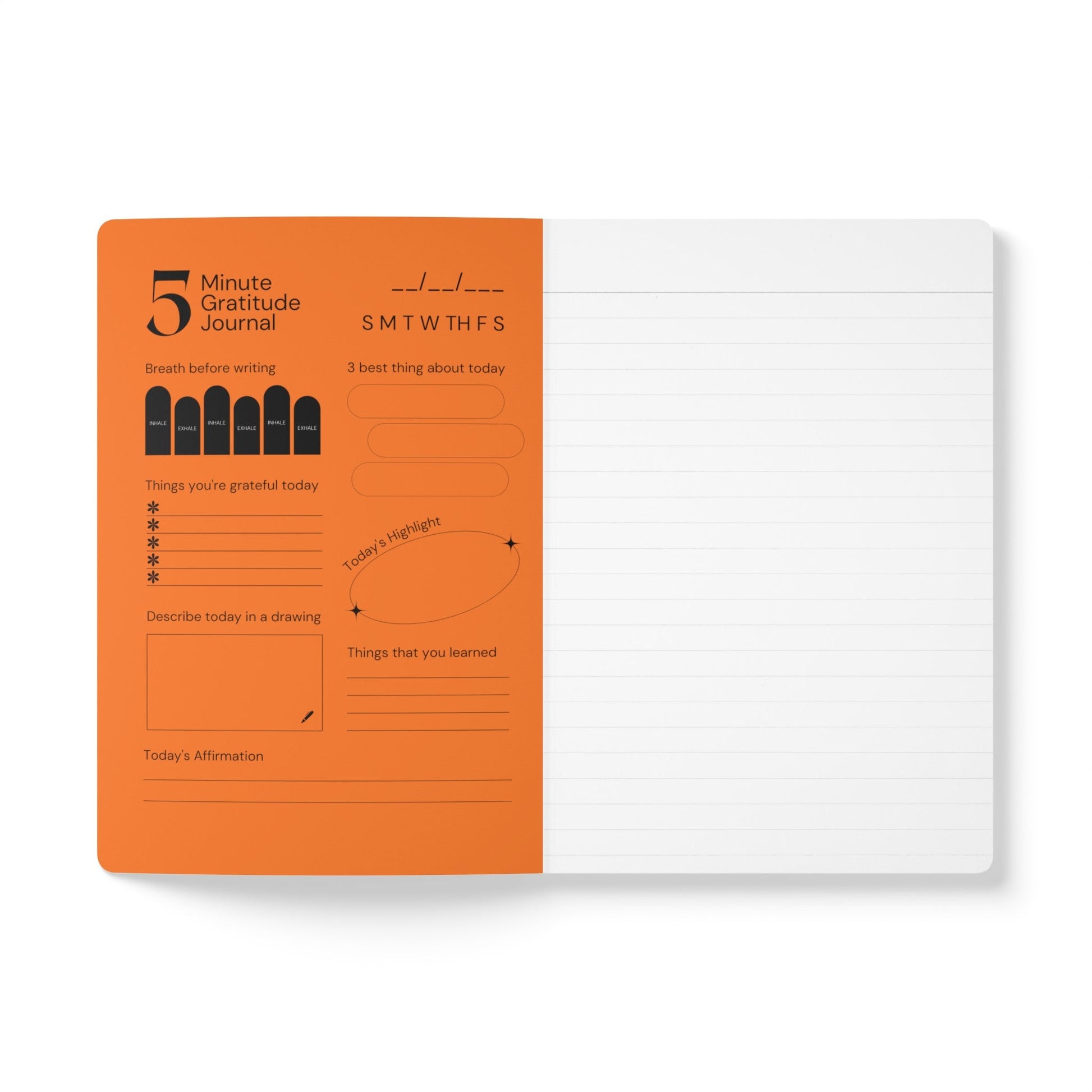 Your Are Enough Softcover Journal (with Inside Prints) - SmorgeousByGina