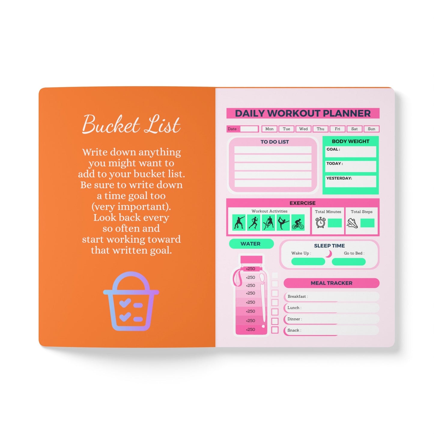 Your Are Enough Softcover Journal (with Inside Prints) - SmorgeousByGina
