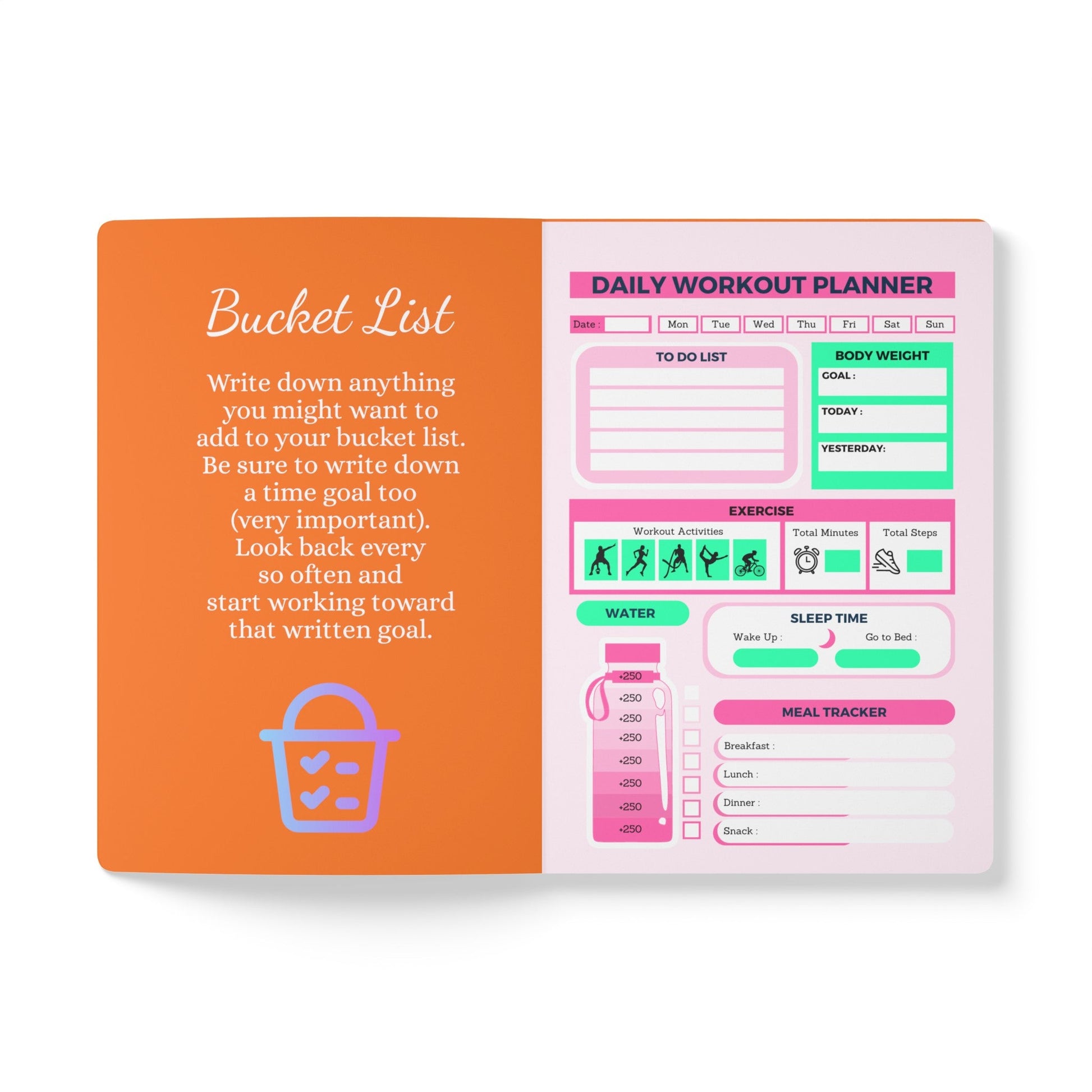 Your Are Enough Softcover Journal (with Inside Prints) - SmorgeousByGina