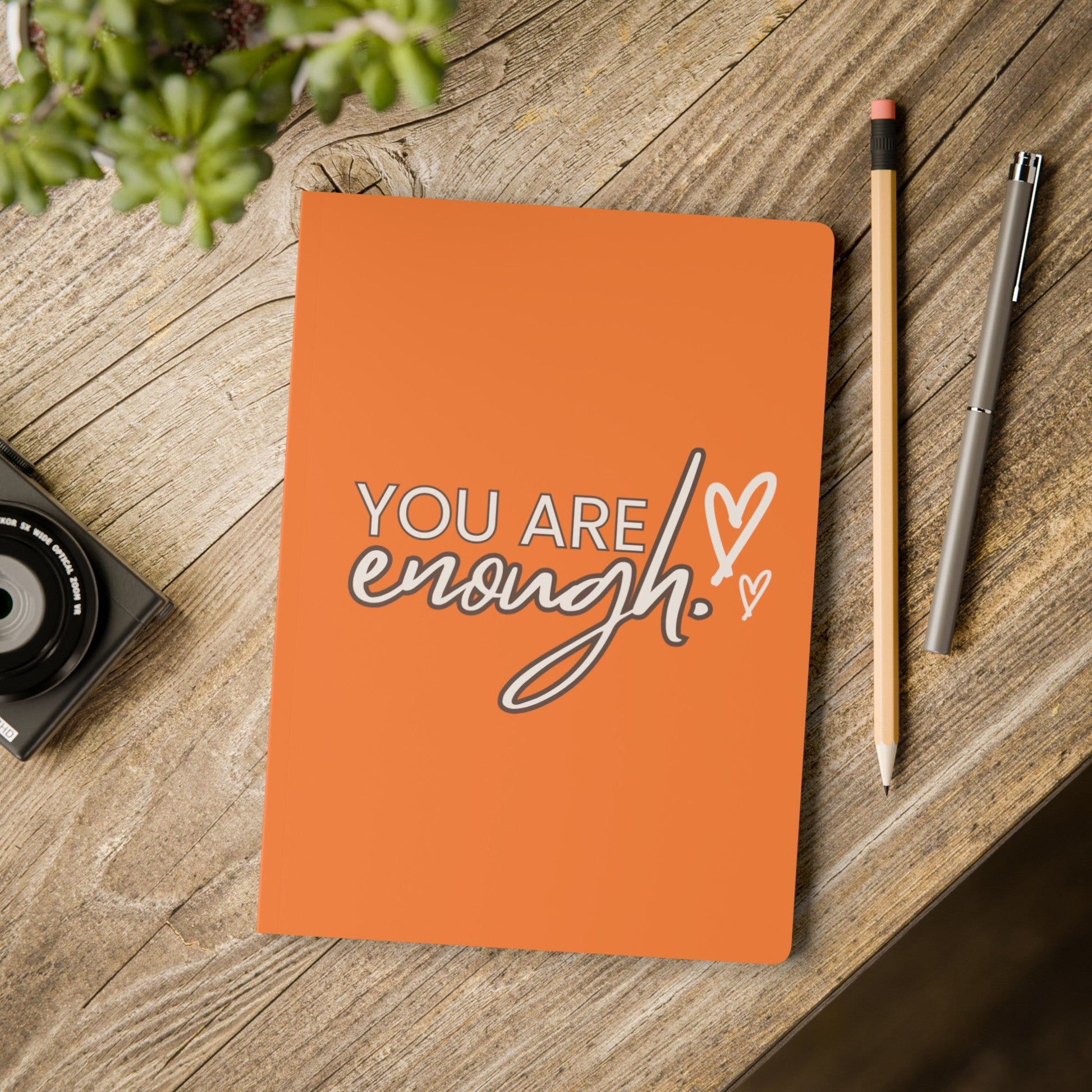 Your Are Enough Softcover Journal (with Inside Prints) - SmorgeousByGina